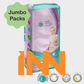 INNHJ-HUB-001 MODEL WHOLESALE NEWBORN MINI MIDI MAXI JUNIOR EXTRA LARGE FLEXIBLE UNISEX PREMIUM ABSORBENT DIAPERS
